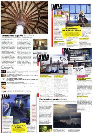 Un aperçu d'articles publiés